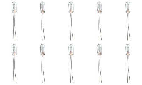 Box of 10 #2162 Lamp Bulb, 14 Volts, 100 mA, 1.4 Watt