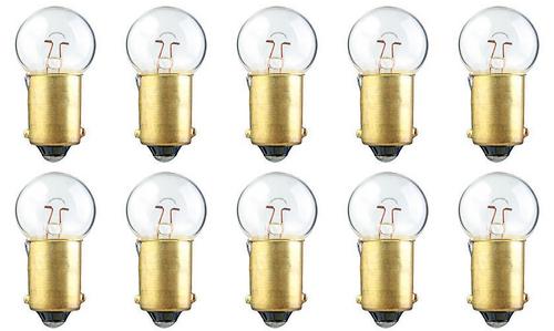 Box of 10 #1406 Lamp Automotive Bulb Auto Lightbulb 6V 0.24W 0.04A BA9s Box of 10 #1406 Lamp Automotive Bulb Auto Lightbulb 6V 0.24W 0.04A BA9s