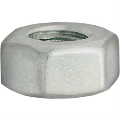 5/8"-11 USS Finished Hex Nut, Grade 2, 15/16" Across Flats, Zinc (Qty: 50)