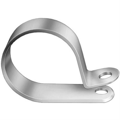 Nylon Tube Clamps, for 5/16" OD Tubing, 3/8" Wide, for 3/16" Screw (Qty: 25)