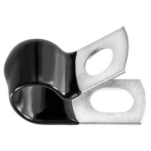 Closed Clamp 3/8", Galvanized, Vinyl Coated (Qty: 25)