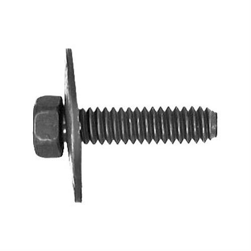Body Bolt 1/4"-20 x 1" Hex SEMS Bellville Washer (Qty: 100)