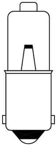 #767 Halogen Bulb, BA9s Bayonet, 6 Volts, 12 Watts, 2 Amp, T2.75