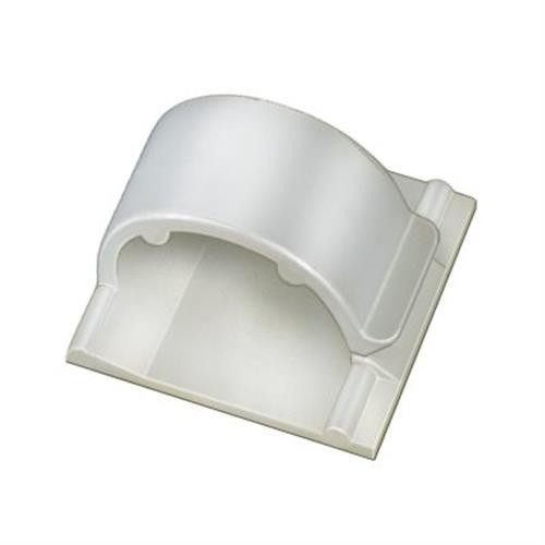 Adhesive Backed Cable/Wire Clips, 5/16" - 1/2" (Qty: 10)