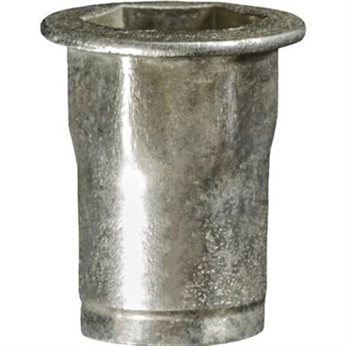 M5-.8 Nutsert, 0.5mm-3.3mm Grip Range, 10mm Head (Qty: 15)