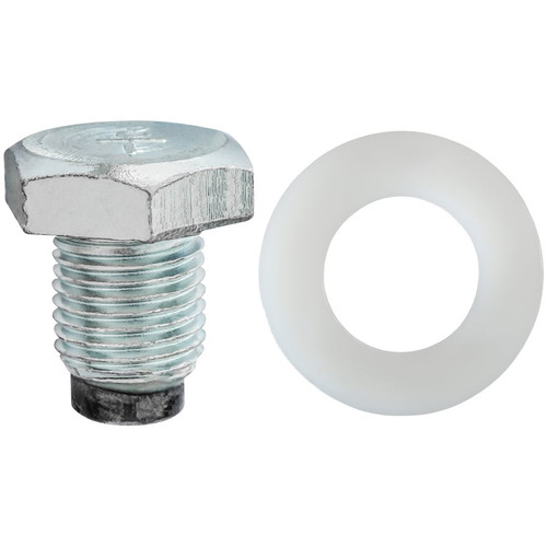Magnetic Oil Drain Plug & Gasket, 1/2"-20 Thread