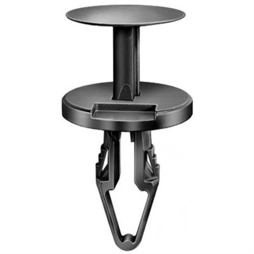 Push-Type Retainer 18mm Head, 6.5m Hole, for GM, Ford, & Chrysler (Qty: 6) Push-Type Retainer 18mm Head, 6.5m Hole, for GM, Ford, & Chrysler (Qty: 6)