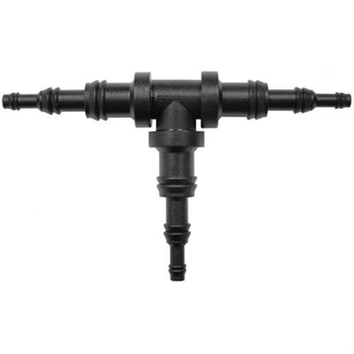 Universal Break-Off Hose Tee, 3-Way, for 1/8", 1/4", 3/8" Hose ID (Qty: 5)