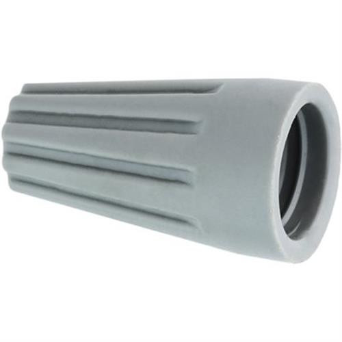 Twist-Type Wire Connectors, 18 - 16 Gauge, Gray (Qty: 25)
