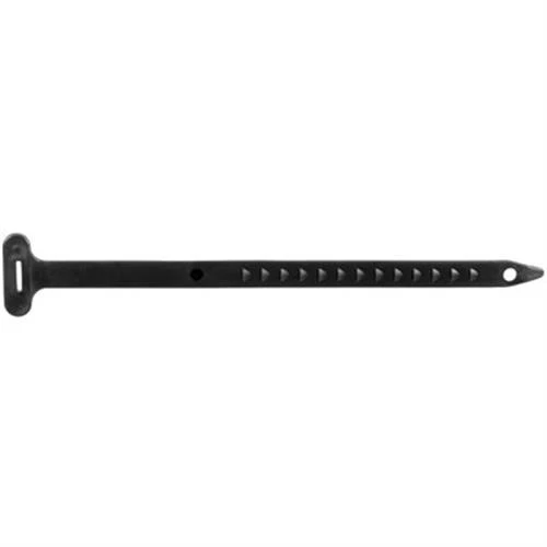 Wire Harness/Strap, 6-1/2" Long, Black Nylon (Qty: 10)