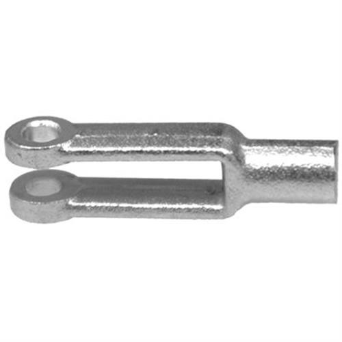 Yoke Ends, 3/8-24 Tap, 2-1/2" Long, Drop Forged (Qty: 2)