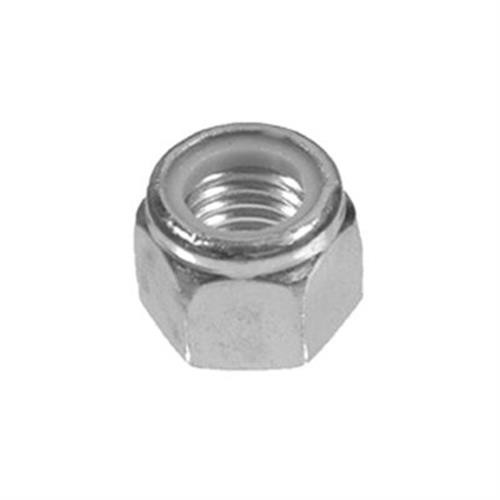 M8-1.25 Metric Nylon Insert Lock Nut, DIN 985 (Qty: 100)