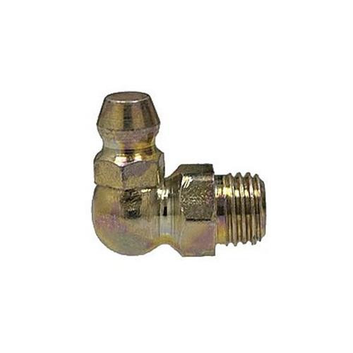 M8-1.0 Grease Fitting #7490, 90 Degree, DIN 71412 (Qty: 5)