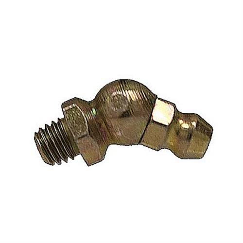 M6-1.0 Grease Fitting #7045, 45 Degree, DIN 71412 (7045) (Qty: 10)