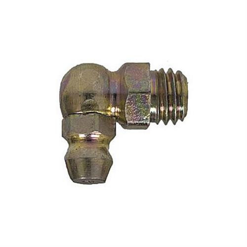 M8-1.25 Grease Fitting #7590, 90 Degree, DIN 71412 (7590) (Qty: 10)
