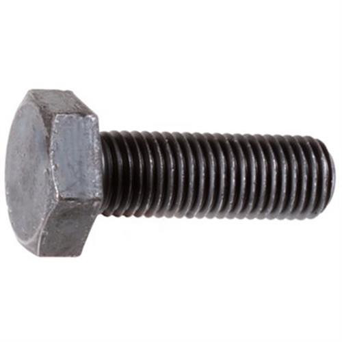 M8-1.00 x 10mm Metric Screw, Hex Head, DIN 961, Class 8.8, Black (Qty: 10)