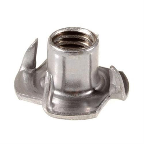 Tee Nuts 5/16"-18 x 3/8", 4 Prong Slimline (Qty: 50)