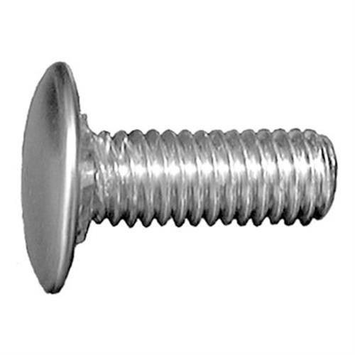 Bumper Bolt 3/8"-16 x 1", Stainless Cap, Pan Head, for GM and Chrysler (Qty: 25)