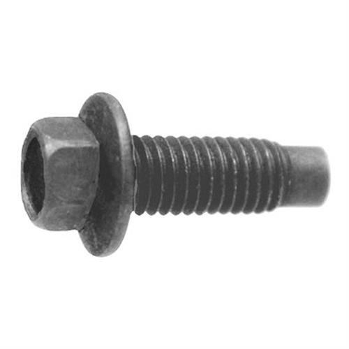 M8-1.25 x 16mm Spin Lock Bolt, 18mm Washer OD, Dog Point, Black (Qty: 25)