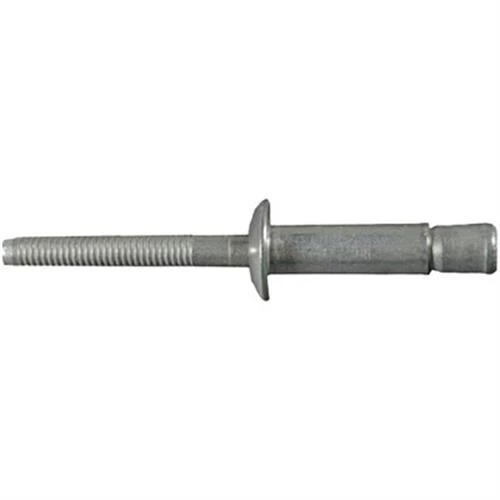 Monobolt 1/4" Diameter, 0.350" to 0.625" Grip, Steel (Qty: 25)