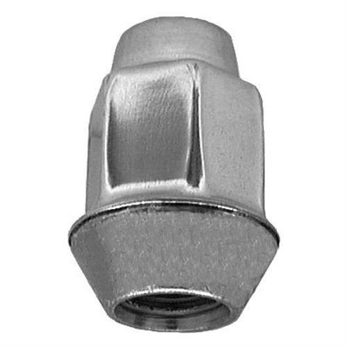 Metric Wheel Nut, M12 x 1.5, Stainless Steel Cap, for GM 10018202 (Qty: 5)