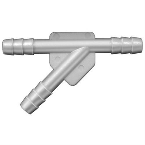 Nylon Y Connector, 3/16" x 3/16" x 3/16" (Qty: 10)