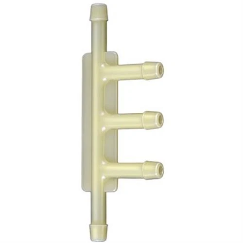 Nylon 5 -Way Tee Connector, 3/16" All Ends (Qty: 5)