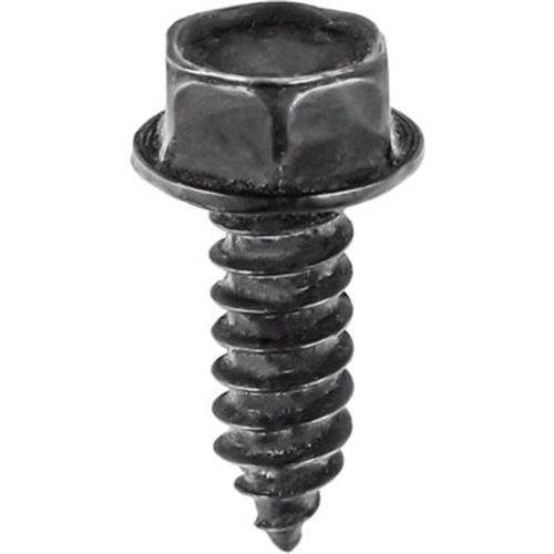 Tapping Screw 1/4" x 3/4", Indented Hex Washer Head, 0.5" Washer OD (Qty: 50)