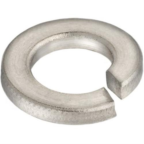 #8 Medium Split Washer, 0.04" Thick, 19/64" OD, 18-8 Stainless (Qty: 100)