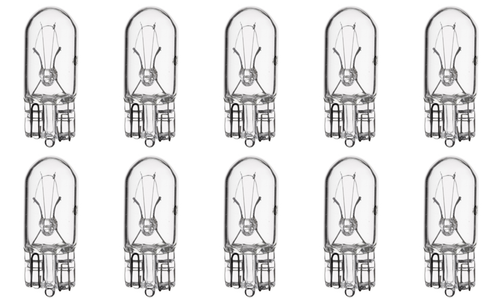 Box of 10 Memotronics #194 Lamp Auto Bulb Automotive Lightbulbs 14V 3.78W 0.27A