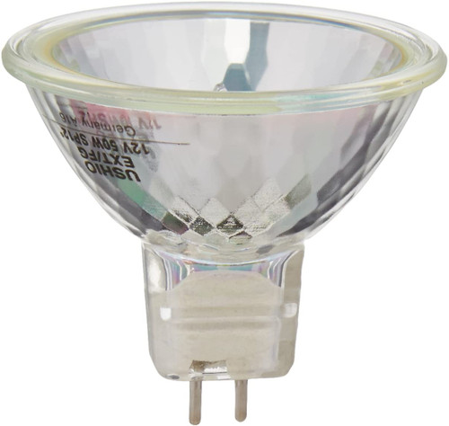 Halogen MR16 Eurostar Lamp, 12 Volt, 50 Watt, 12 deg, Ushio Japan EXT/FG