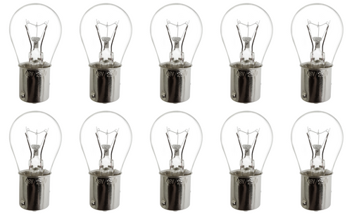 Bulb 48 Volt, 10 Watt, BA15s, Replaces Clark 7000144 + CAT A000002963, Box of 10
