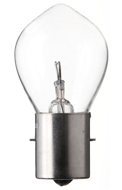 Original OSRAM 7301 Lamp Bulb, 12 Volt, 45 Watt, BA20s base, Made In Italy