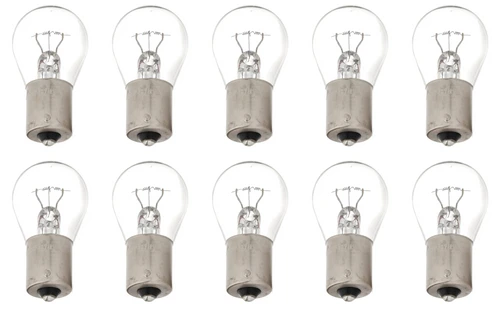 Box of 10 NARVA 17644 HD (Heavy Duty) Bulbs, P21W, 24 Volt, 21 Watt, BA15s