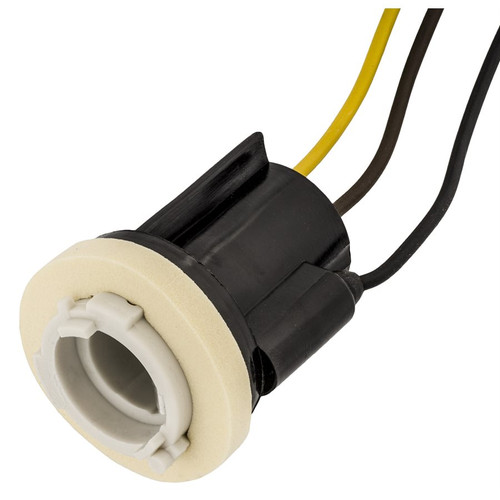 Pigtail Socket Assembly for BAY15d Bulbs, Replaces GM 8919916, 12013813