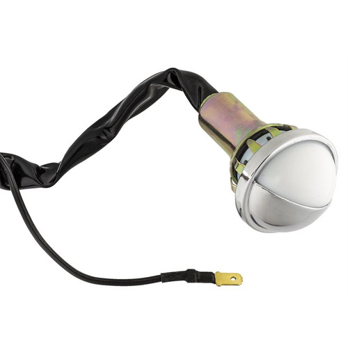 Shielded License Plate / Utility Light Socket, Bulb Included