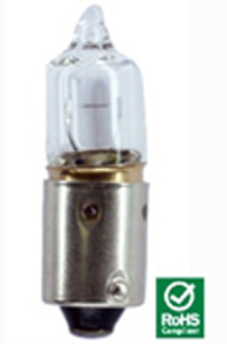 12 Volt 23 Watt Halogen Bulb BA9s Bayonet base, 12V 23W, Scooters / Motorcycles