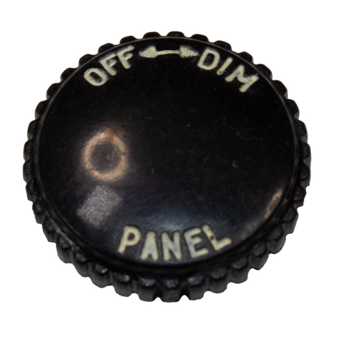 Knob, Panel Lamp Rheostat Dimmer, for Jaguar XK140 and late XK120