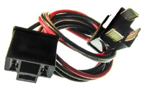 Extension Wiring Harness for 3-prong flashers / relays, 58cm (22.8"), 18ga
