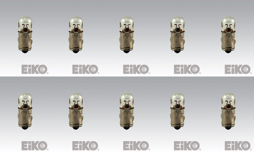 Box of 10 #A1262 Lamp Auto Bulb Automotive Lightbulb 6V 1.2W BA7s base 6 Volt