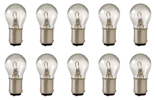 Box of 10 #895 Lamp Auto Bulb Automotive Lightbulb, 40V, 21.2W, BA15d