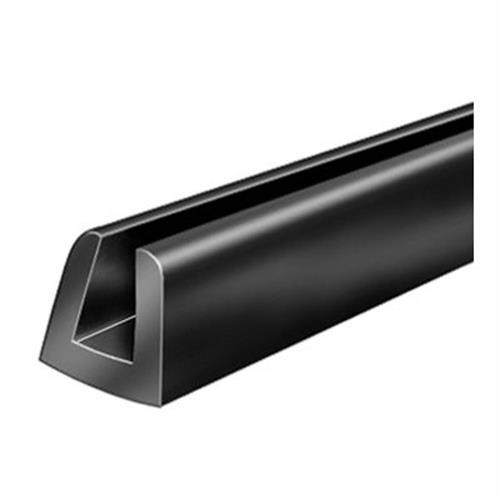 EPDM Window Setting Channel, 1/4" Glass, 31/64" Wide, 50 feet