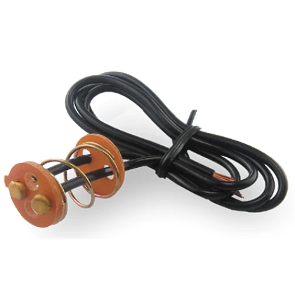 Pigtail for 15mm DC Lamp Holders BA15d,BAW15d,BAX15d,BAY15d,BAZ15d, Pack of 5