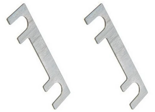 TWO 40A Diesel Glow Plug Strip Fuse 40 Amp, Square Ends, 41x11mm