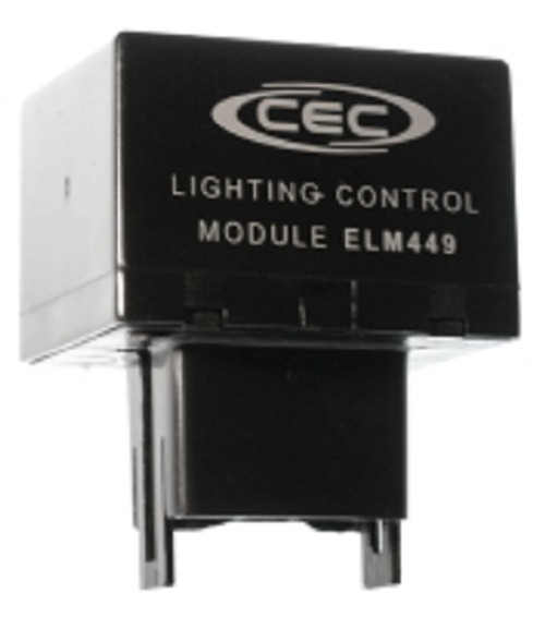 Electronic LED Compatible Turn Signal Flasher Relay ELM449, 8 Pins, 10 Amps