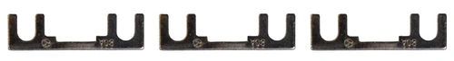 Three 80A Diesel Glow Plug Strip Fuse 80 Amp, Square Ends, 41x11mm