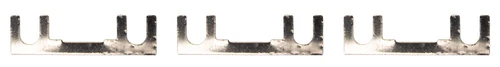 Three 100A Diesel Glow Plug Strip Fuse 100 Amp, Square Ends, 41x11mm