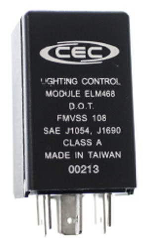 Electronic Turn Signal Flasher Relay 12 Amp ELM468, 4686094 EFL15