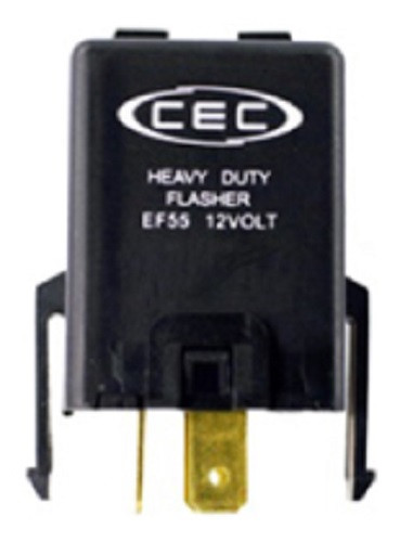 3-Prong Electronic Turn Signal Flasher Relay EF55, Three Pins Square, 10 Amp