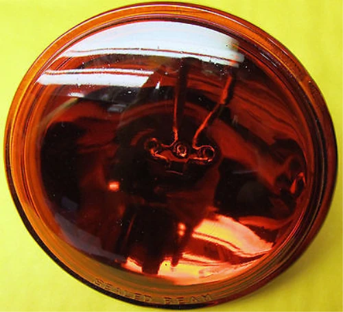 4416R Red Sealed Beam 30W 12.8V PAR36 Police/Emergency/Spotlight Lamp Bulb 4.5"